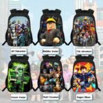 3D Print Backpack Kid Schoolbag for School