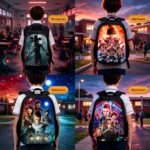 3D Printing Kid Children Backpack for School