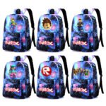 Roblox Starry Backpack for School and Travelling
