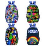Roblox Rainbow Friends 3D Printing Schoolbag Backpack