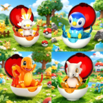 Cute Ball Figure Collection - Image 2