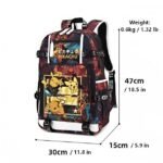 Pokémon Large Red and Blue Backpack for School and Travelling - Image 3